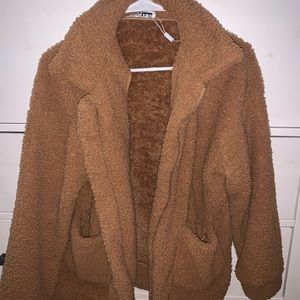 Brown Teddy Jacket